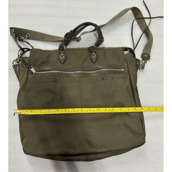 MZ Wallace Andie Bedford Crossbody Satchel Tote Bag in Sage - Picture 3 of 11